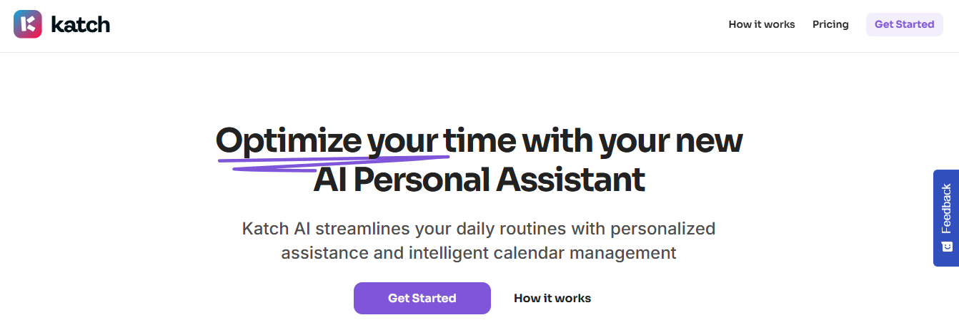 Katch - Best AI Scheduling Assistant 