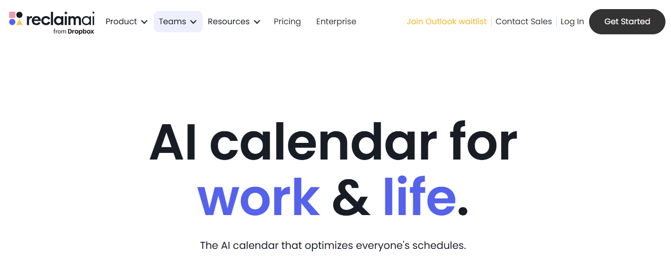 Reclam AI - Best AI Scheduling Assistant 