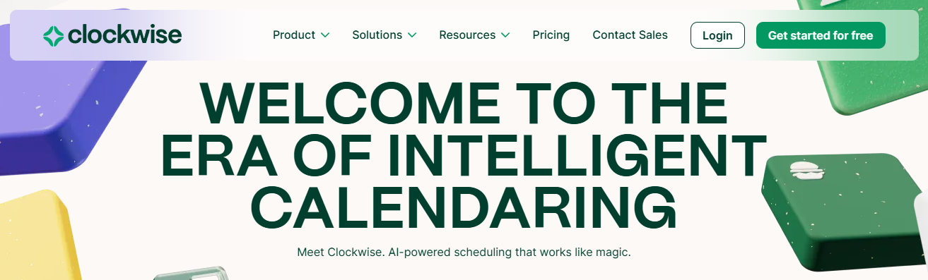 Clockwise AI - Best AI Scheduling Assistant 