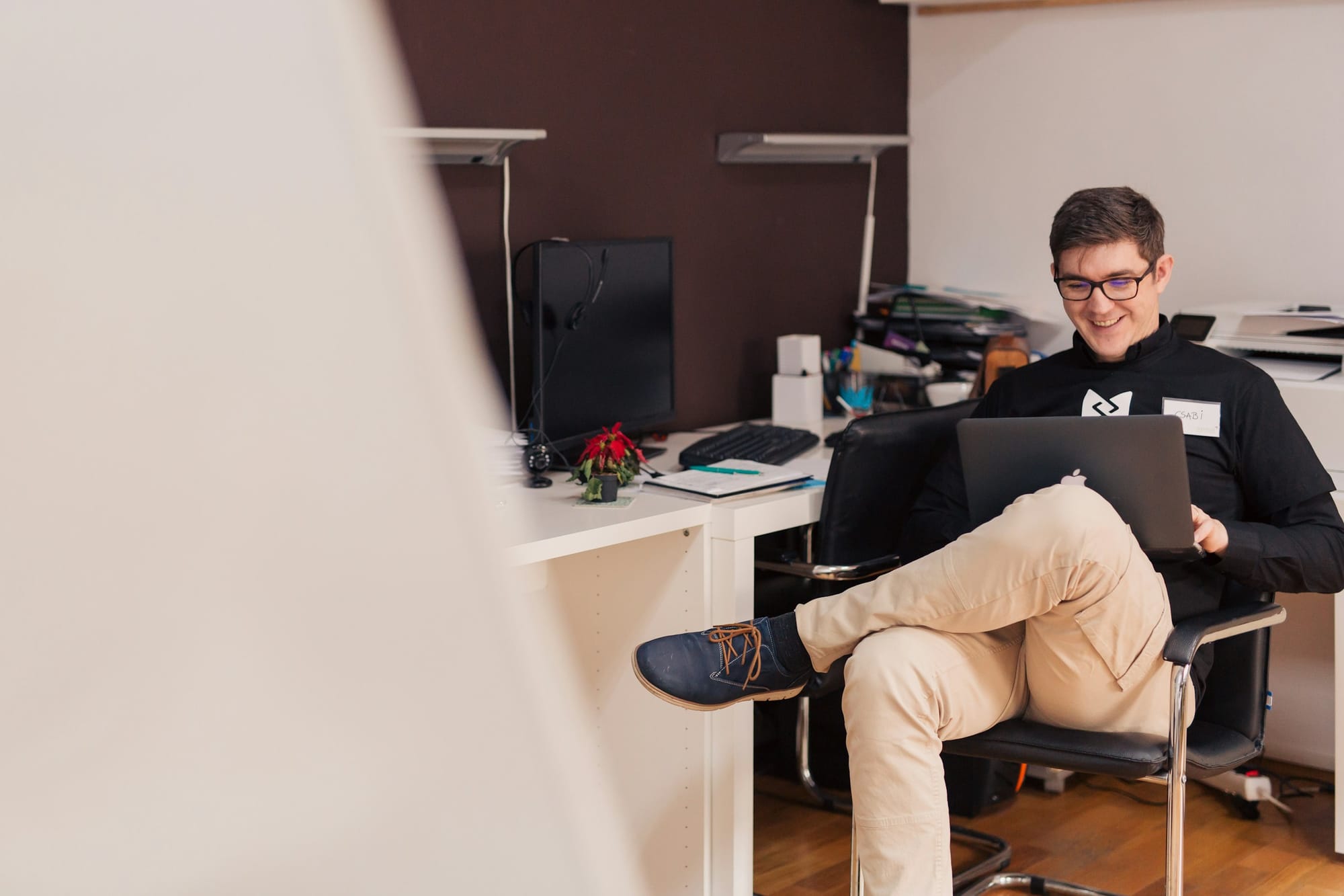 man on a laptop - Meeting Fatigue