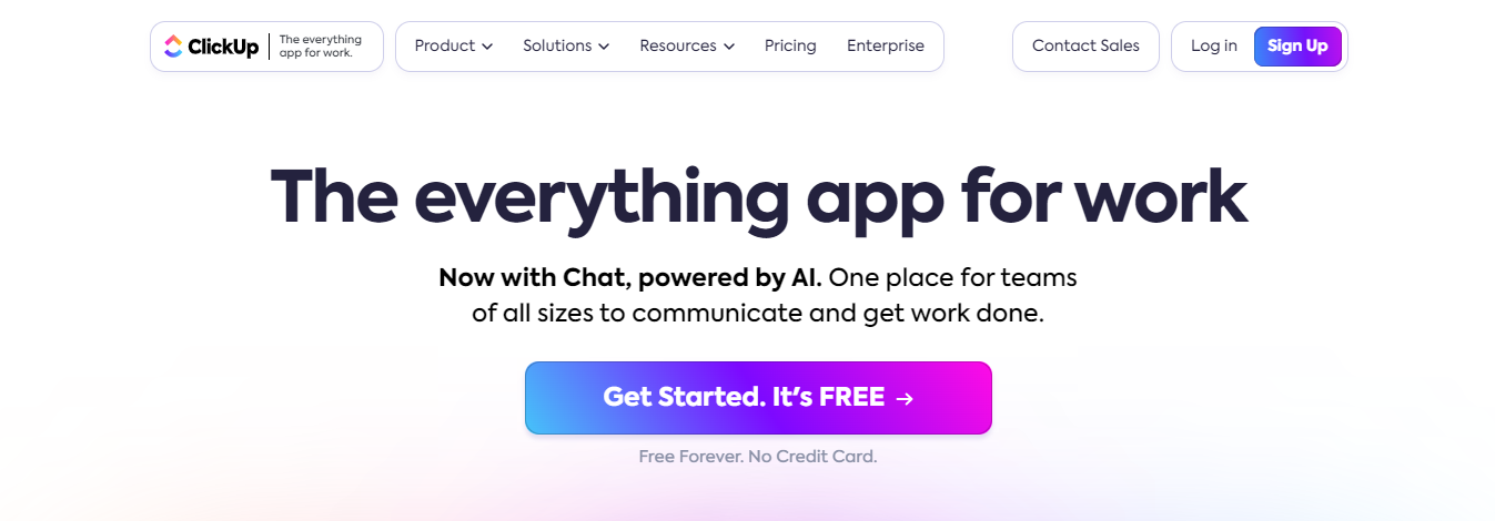 click up - Best AI Productivity Tools