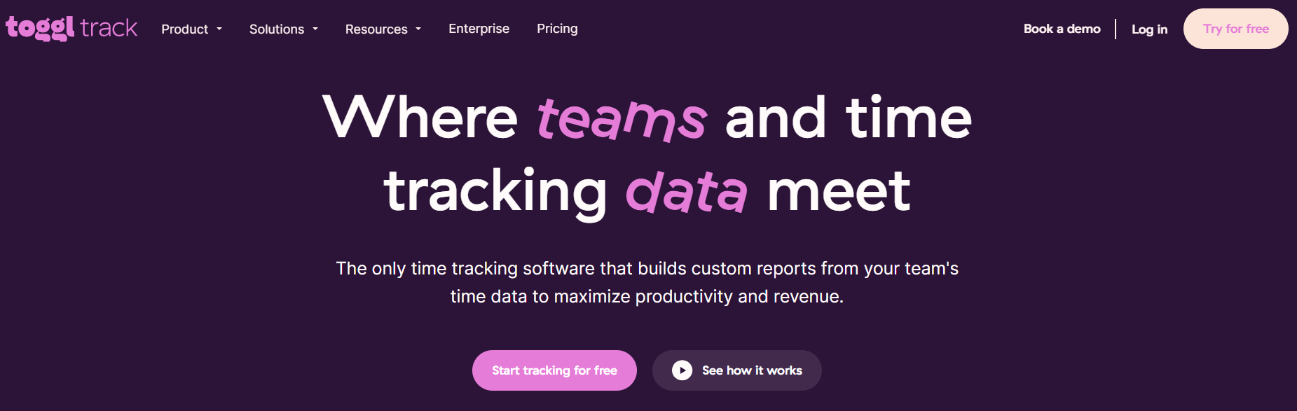 Toggl Track - Meeting Deadlines