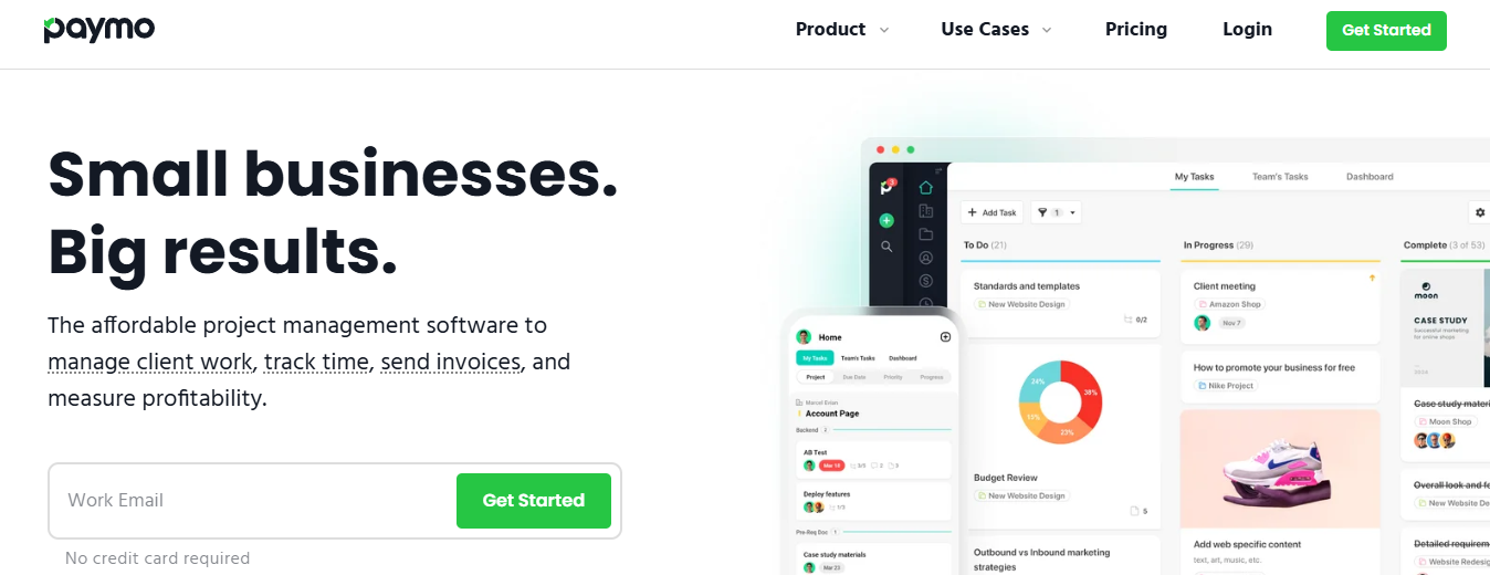 paymo - Best AI Productivity Tools