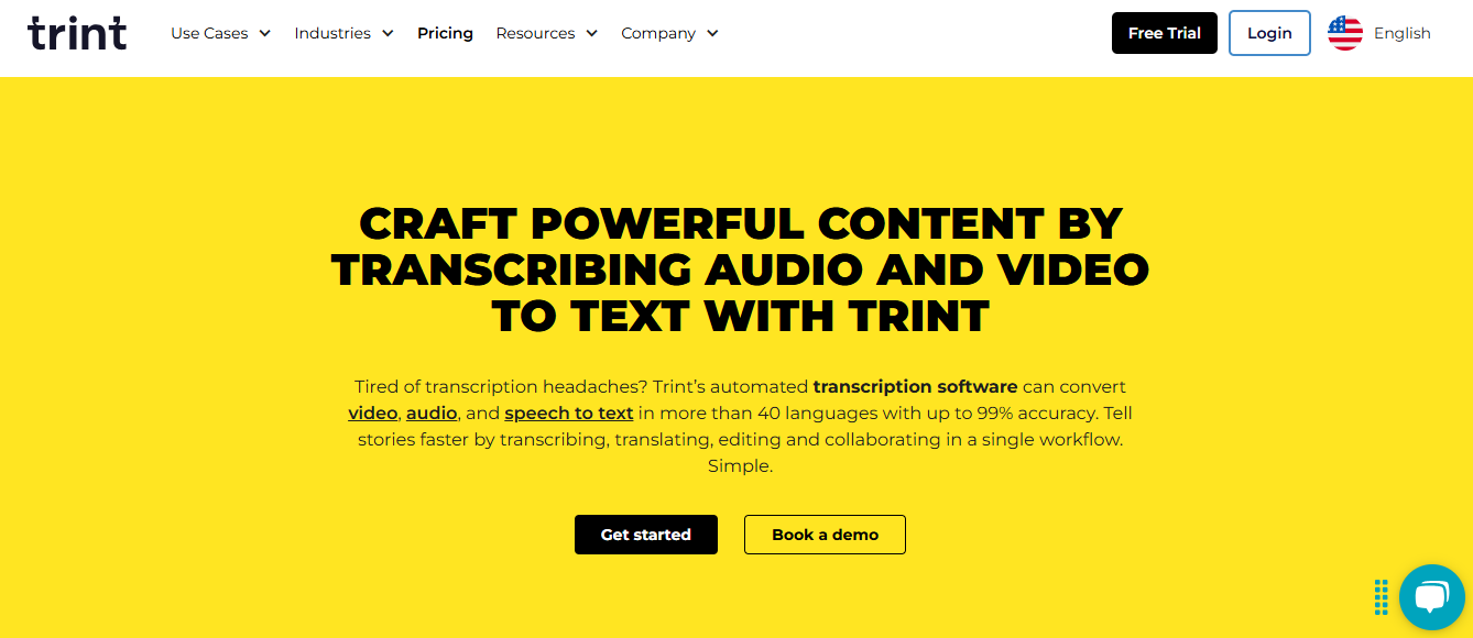 trint - Best AI Productivity Tools