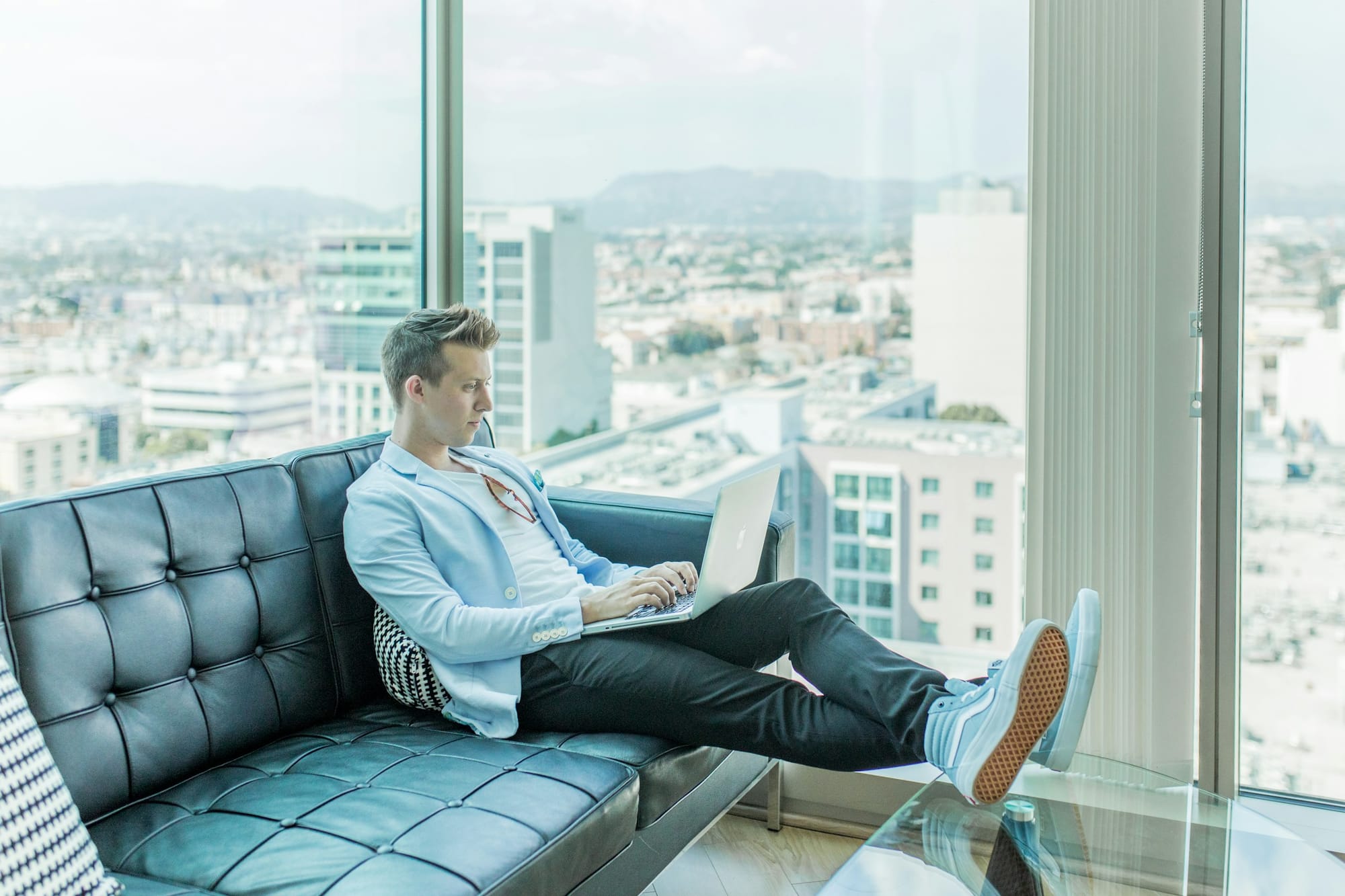 Man Working - Productivity Software Examples