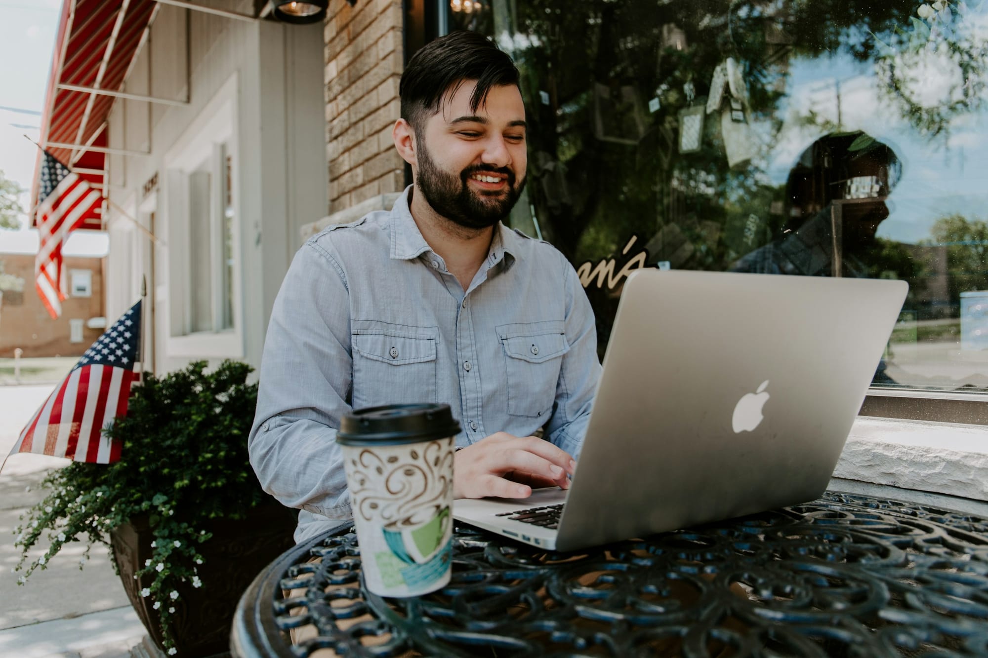 Man Working - Productivity Software Examples