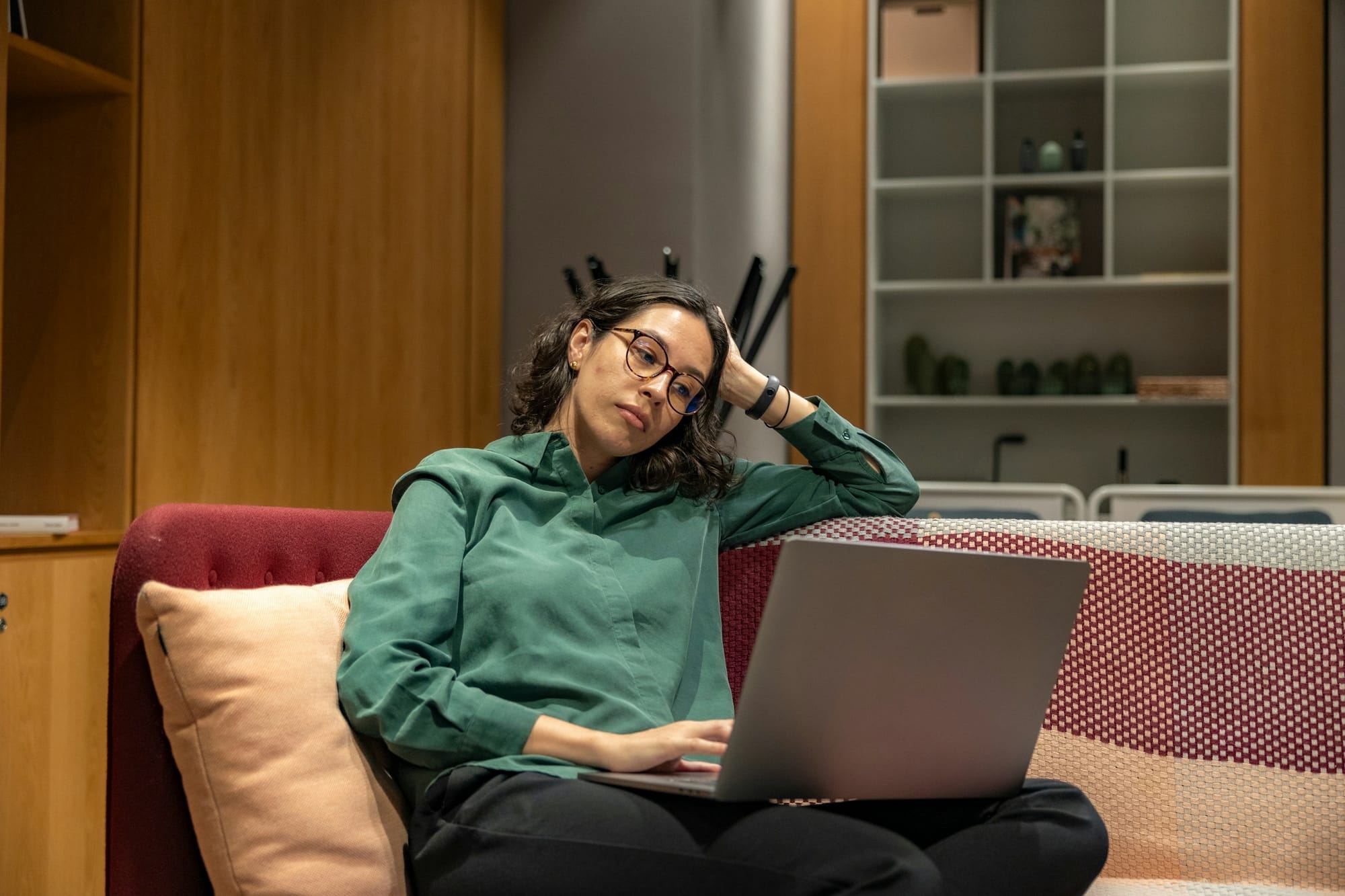 Person Using Laptop - Productivity Software Examples
