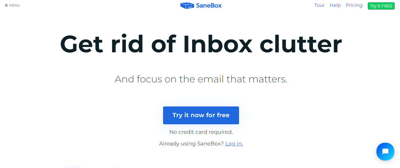 sane box - Productivity Tools for VAs