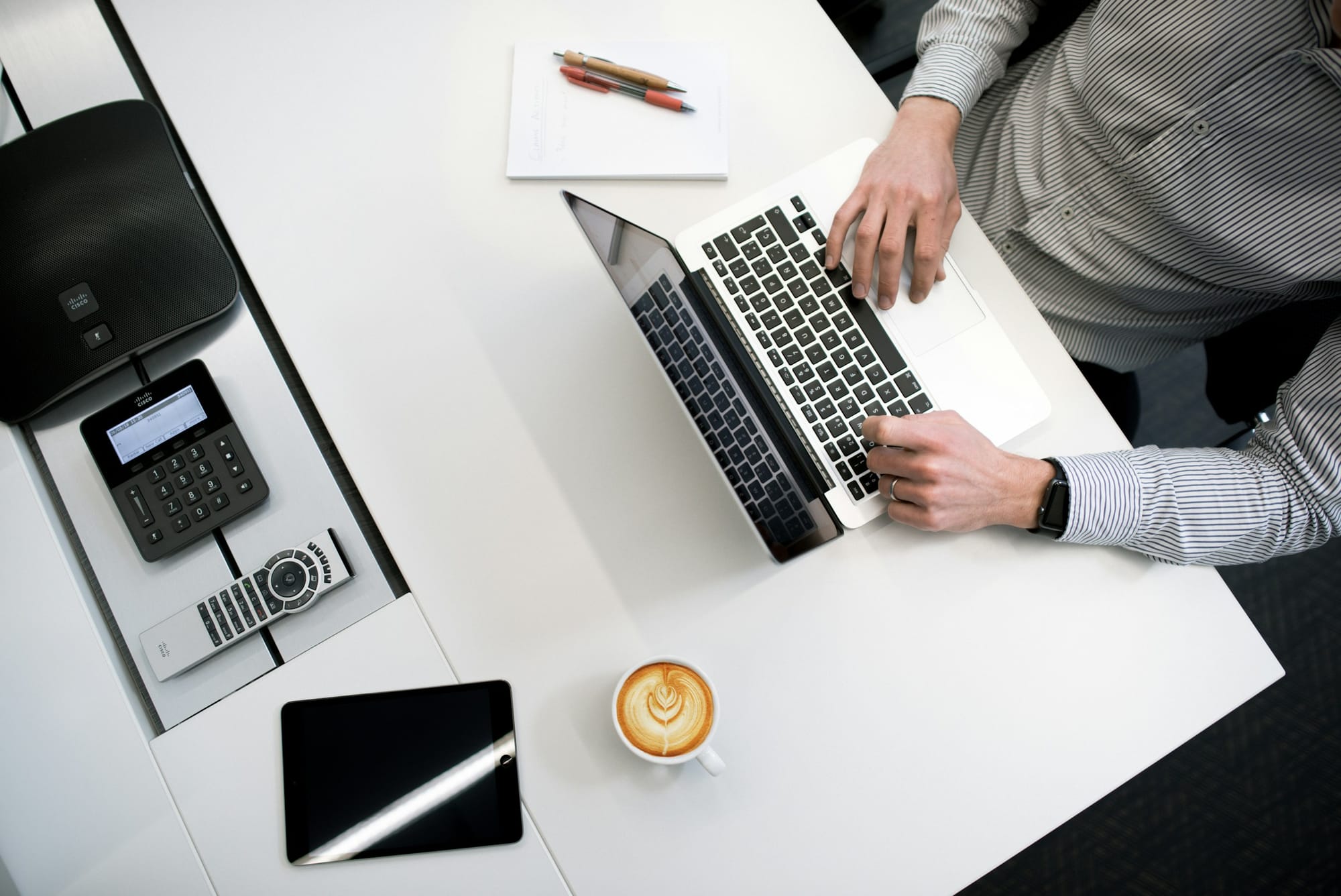 Person Using Laptop - Factors of Productivity