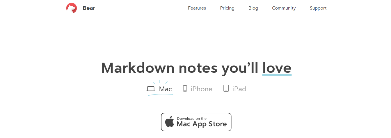 bear - Personal Productivity Tool