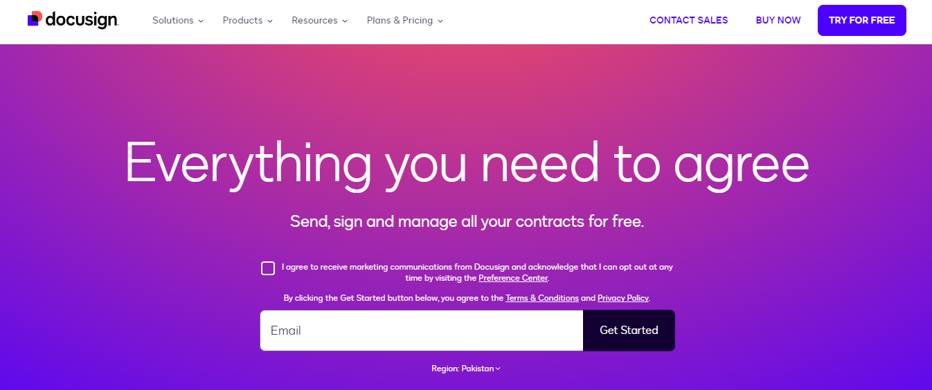 docusign - Small Business Productivity Tools