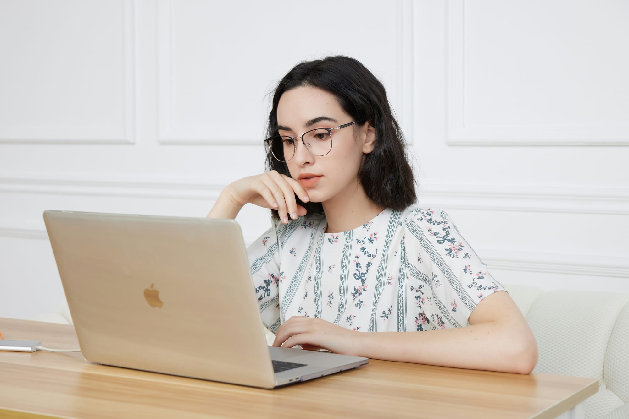 woman on a laptop - Enterprise Productivity Solutions