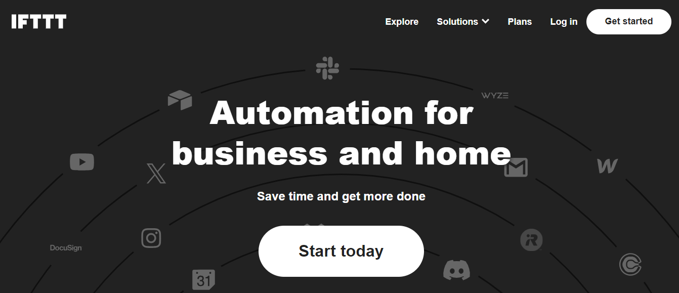 ifttt - Small Business Productivity Tools