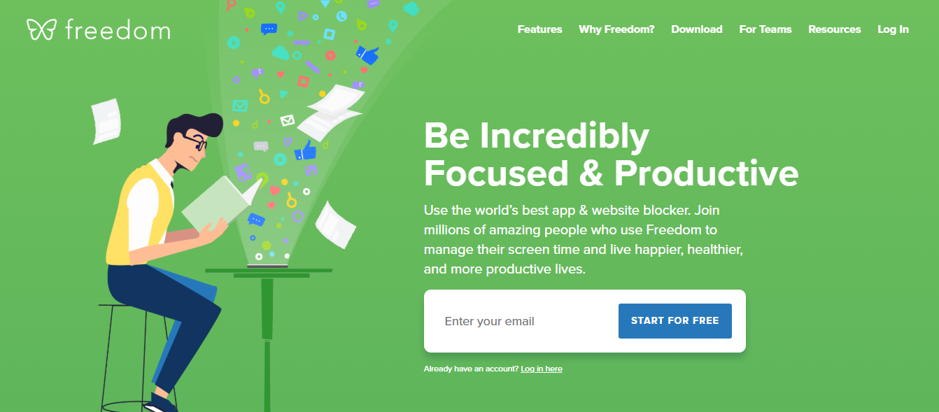freedom - Personal Productivity Tool