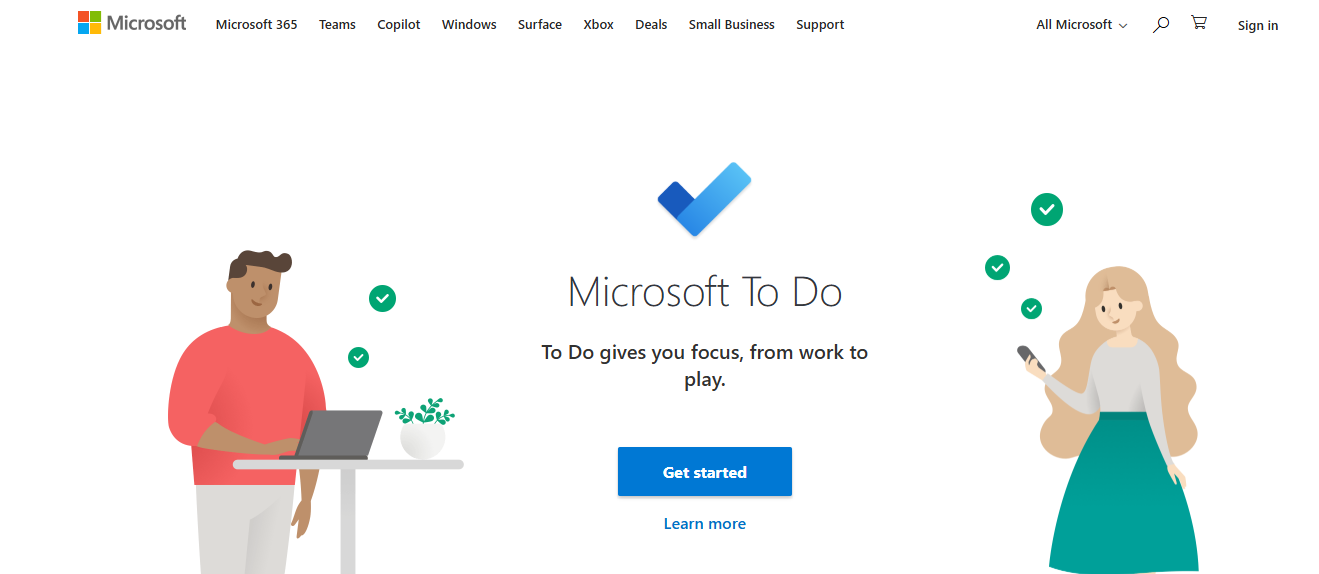 MS to do - Personal Productivity Tool