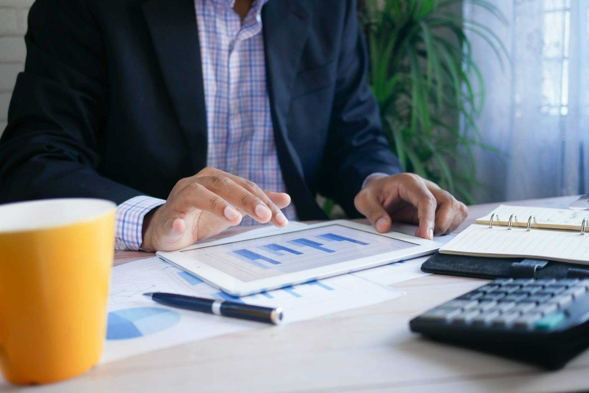 Person Working - AI Tools For Finance