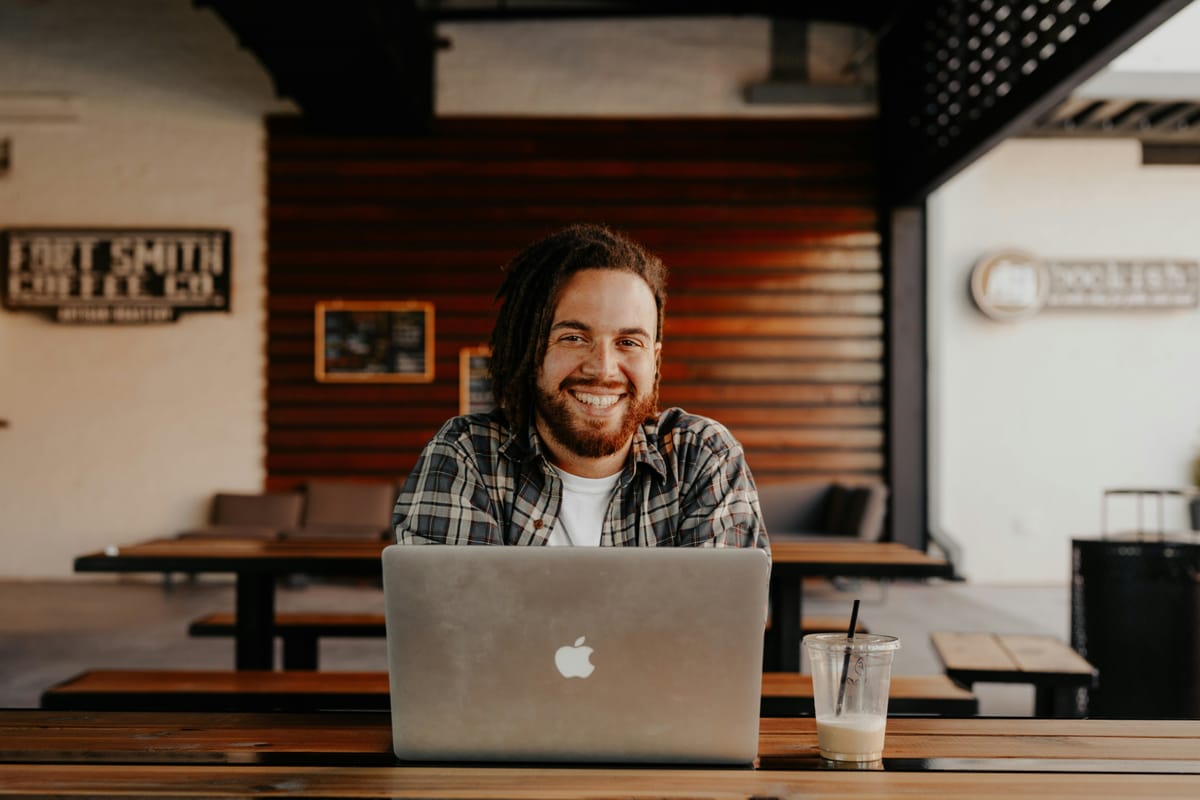 man smiling - Personal Productivity Tool